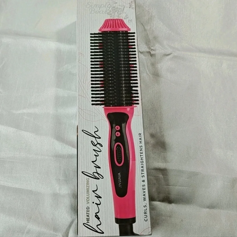 Vivitar Hair Brush Conair Spiral Rollers Hair Accessories Lot Party Gifts